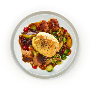 Plant-based 'Pork' Cranberry & Date En Croute -  Clearance