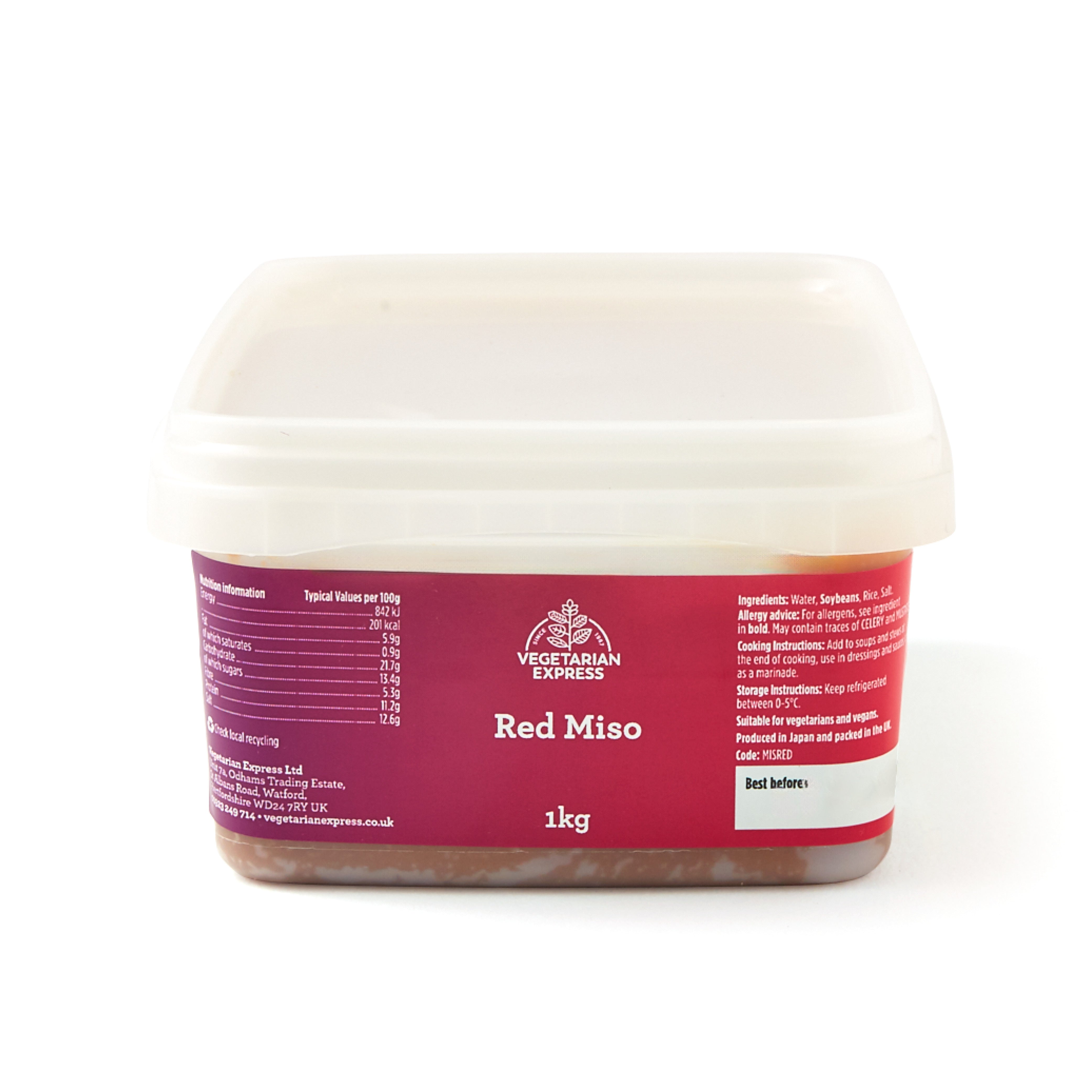 Akamiso Red Miso – Vegetarian Express