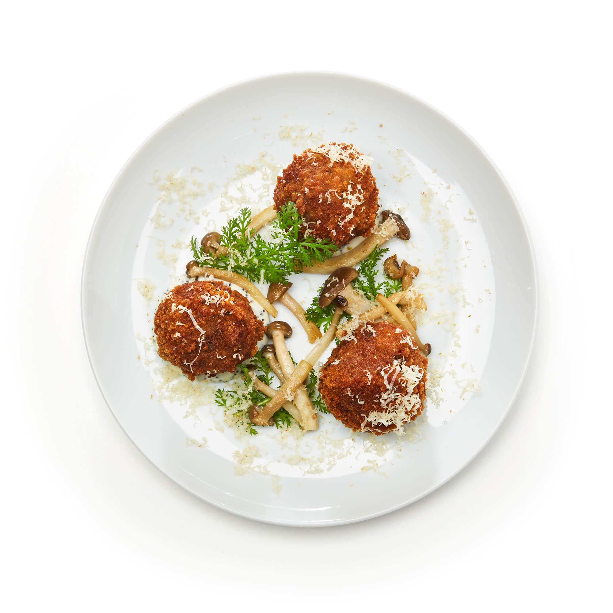 Porcini Mushroom Arancini Vegetarian Express