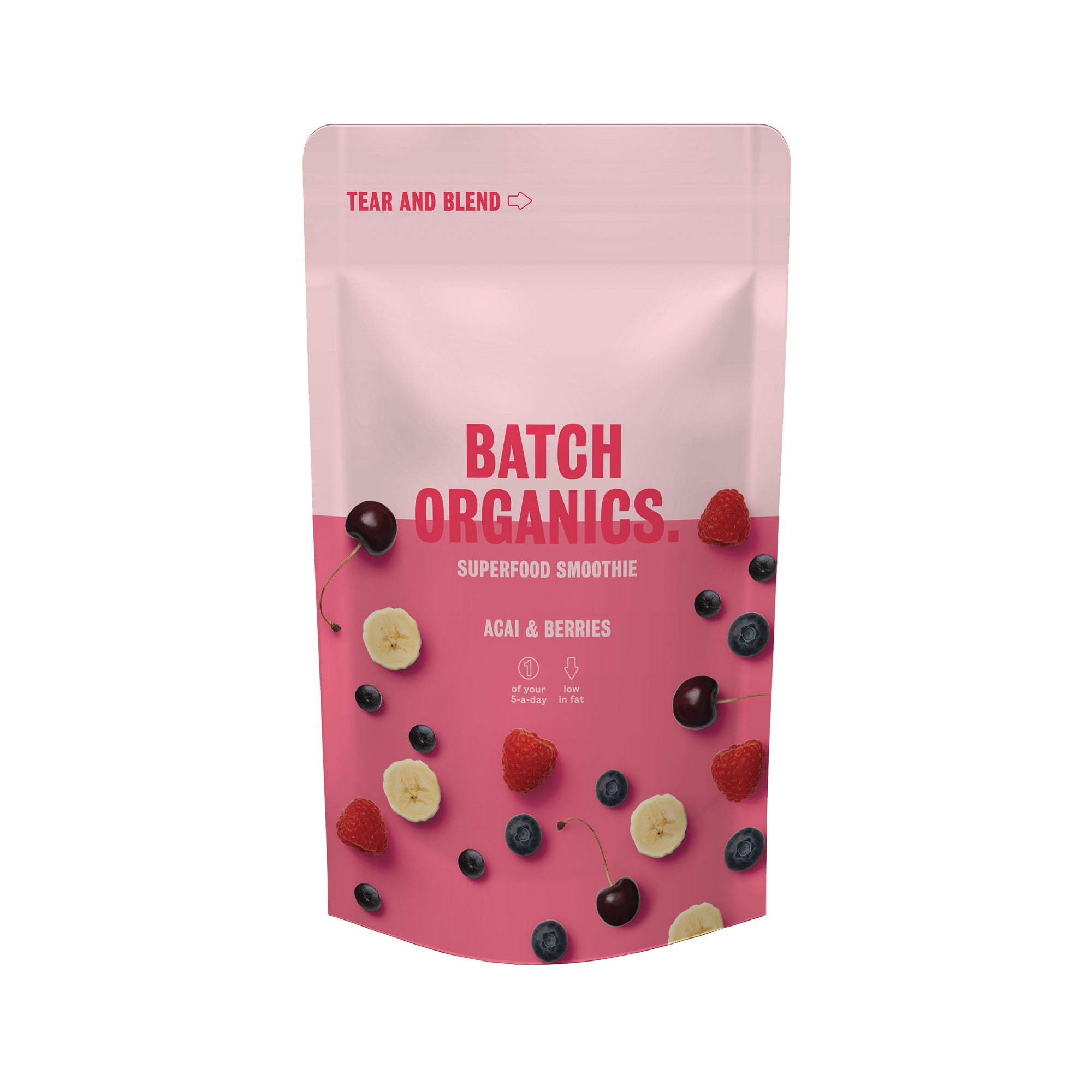 Batch Organics Acai and Berries Smoothie Kit – Vegetarian Express