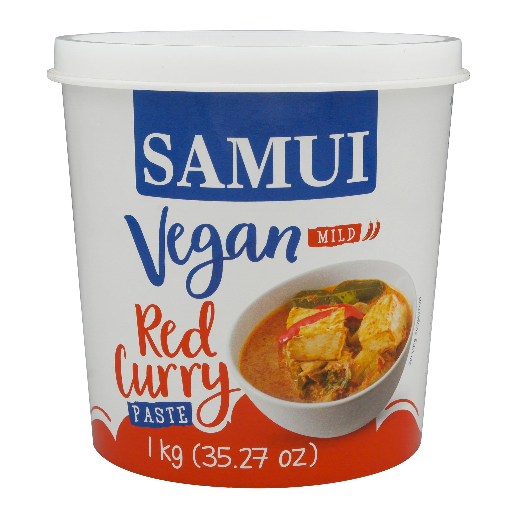 Mild red cheap curry paste