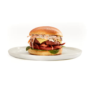 Forest Green Kitchen Plant Power Slider Burger