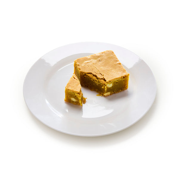Gluten Free Ginger & Turmeric Blondie Traybake