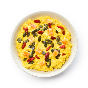 Plant based overnight Oats - Mango & Turmeric