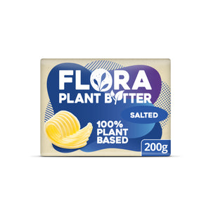 Flora Salted Plant buttery block 200g