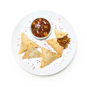 Plant Based 'lamb' Samosa