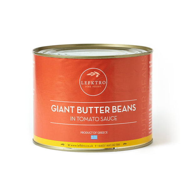 Giant Baked Butter Beans in Tomato Sauce