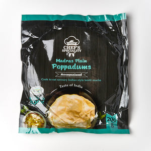 Plain Poppadoms (Uncooked)