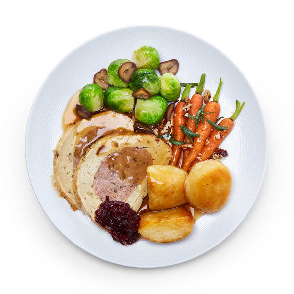 Plant-based Roast with Stuffing